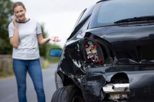 rear end hit and run car accident